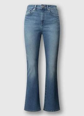 PANTALÓN VAQUERO DION FLARE 4VC HIGH RISE VINTAGE MEDIUM TIN