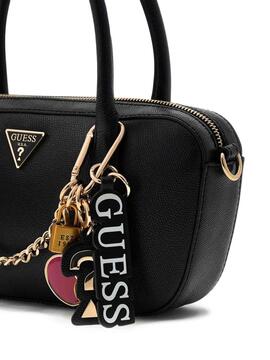 BOLSO DAVINA CHARMS SMALL SATCHEL NEGRO