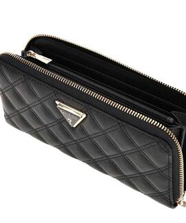 MAXI CARTERA GIULLY II SLG LARGE ZIP AROUND NEGRA