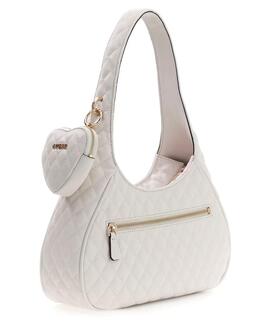 BOLSO DE HOMBRO ATABEY HOBO PIEL SINTÉTICA PESPUNTEADA COLOR