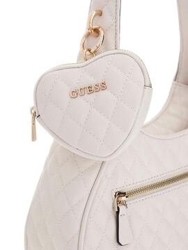 BOLSO DE HOMBRO ATABEY HOBO PIEL SINTÉTICA PESPUNTEADA COLOR