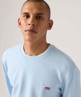 SUDADERA ORIGINAL HOUSEMARK CREWNECK CHAMBRAY BLUE FRENCH TE