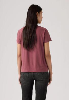 CAMISETA LEVI'S® PERFECT TEE CRUSHED BERRY COTTON GRANATE