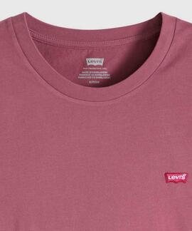 CAMISETA LEVI'S® PERFECT TEE CRUSHED BERRY COTTON GRANATE