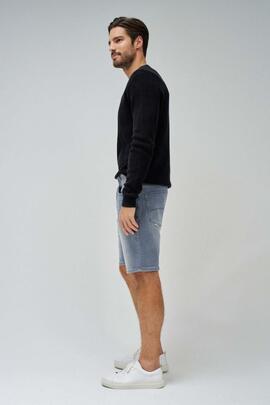 PANTALÓN CORTO S-ACTIV REGULAR FIT DENIM GRIS