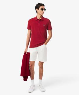 POLO LACOSTE SLIM FIT 476 GRANATE BURDEOS