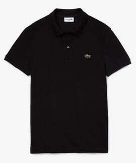 POLO LACOSTE SLIM FIT 031 NEGRO