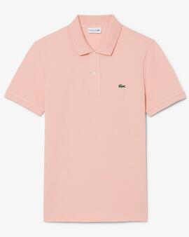 POLO LACOSTE SLIM FIT U12 ROSA