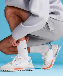 ZAPATILLAS DE HOMBRE ELITE ACTIVE WHITE / LIGHT BLUE
