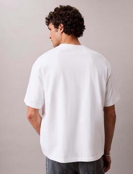 CAMISETA ELEVATED NONOGRAM RELAXED FIT BRIGHT WHIT