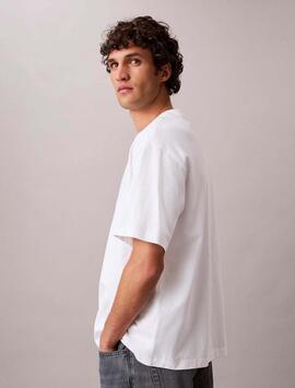 CAMISETA ELEVATED NONOGRAM RELAXED FIT BRIGHT WHIT