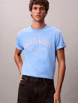 CAMISETA MARCH GRAPHIC RELAXED FIT CON LOGO NYC BO