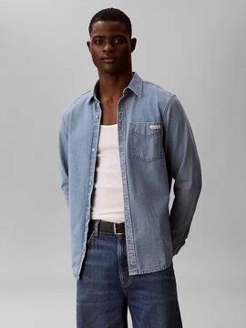 CAMISA VAQUERA CK REGULAR FIT ESSENTIAL CLASSIC LI