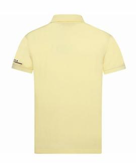 TOMMY LOGO REGULAR FIT POLO LEMON MERINQUE