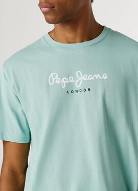 CAMISETA EGGO REGULAR FIT 518 DARK ACQUA BLUE
