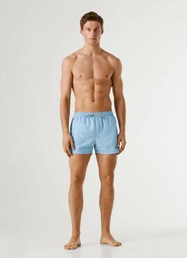 BAÑADOR RUBBER SWIMSHORT 502 OXFORD BLUE