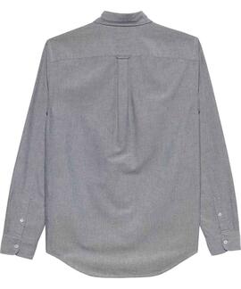 CAMISA DE OXFORD REGULAR FIT CON LOGO BORDADO DARK NIGHT NAV
