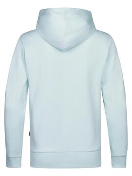 SUDADERA CON CAPUCHA TRAVEL REGULAR FIT COOL MINT