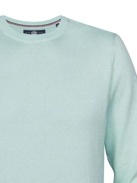 JERSEY DE PUNTO CUELLO REDONDO REGULAR FIT COOL MINT