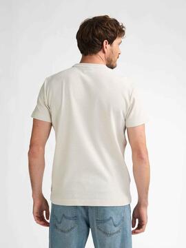 CAMISETA TEXTURIZADA REGULAR FIT PEDREGAL SEASHELL