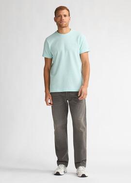 CAMISETA TEXTURIZADA REGULAR FIT COOL MINT