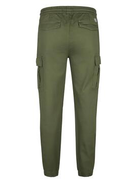 PANTALÓN JOGGER BOLSO CARGO DUSTY ARMY