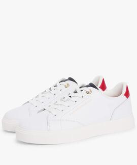 ZAPATILLAS DE PIEL CON LOGO METALIZADO RWB