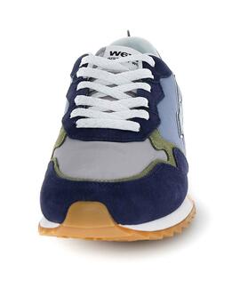 ZAPATILLAS JET-M SUEDE / NYLON BLUE-MILITARE-CELESTE