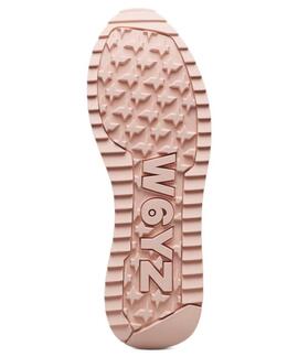ZAPATILLAS YAK-W SUEDE / NYLON BEIGE-WHITE-ROSE