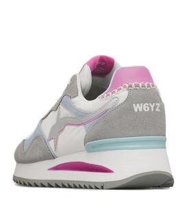 ZAPATILLAS YAK-W SUEDE / NYLON GREY-WHITE-DREAM