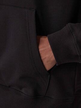 SUDADERA CON CAPUCHA EA7 VISIBILITY BLACK