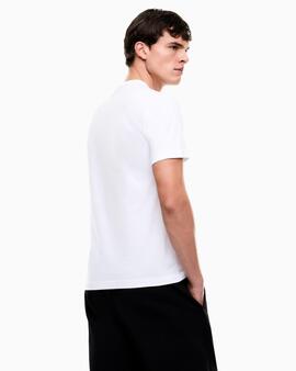 CAMISETA EA7 SLIM FIT CORE IDENTITY WHITE