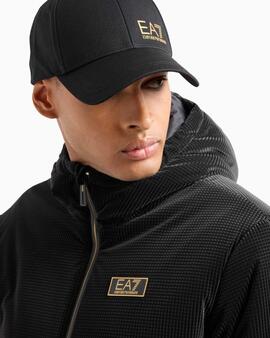 GORRA DE BÉISBOL UNISEX TRAIN CORE DE ALGODÓN BLACK / GOLD