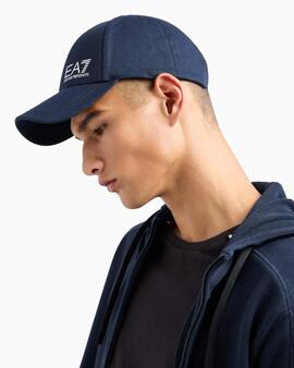 GORRA DE BÉISBOL UNISEX TRAIN CORE DE ALGODÓN ARMANI BLUE /