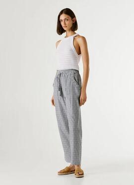 PANTALÓN RECTO DE RAYAS CLARIBEL PANT 562 UNION BL