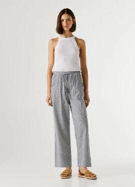 PANTALÓN RECTO DE RAYAS CLARIBEL PANT 562 UNION BL