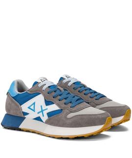 ZAPATILLAS JAKI 2.0 BICOLOR NAILON Y ANTE GRIGIO CHIARO / RO