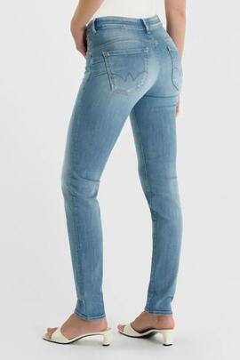 PANTALÓN VAQUERO JF PULP HIGH RISE SLIM FIT KIELOP W1539 CAN