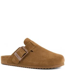 ZUECO SLOFI SABOT ANTE MONOCOLOR CAMEL