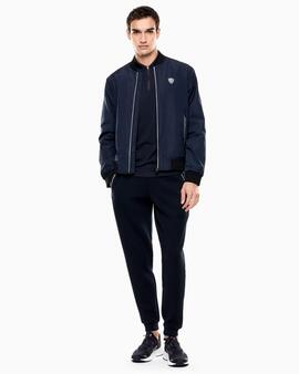 CAZADORA BOMBER EA7 TEJIDO TÉCNICO ARMANI BLUE