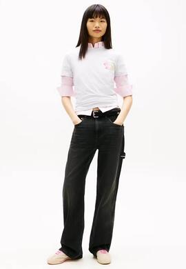 CAMISETA COLOR BUBBLE REGULAR FIT ICE GREY HEATHER