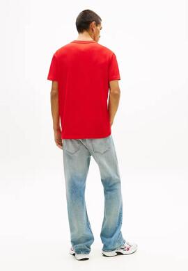 CAMISETA DE PUNTO CON LOGO DE FIRMA RAPID RED