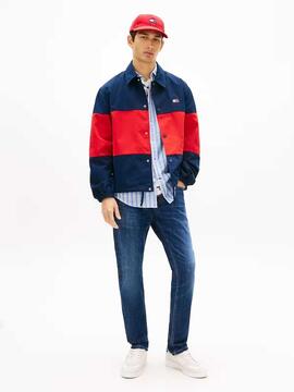 PANTALÓN VAQUERO AUSTIN SLIM TAPERED BJ1253 DENIM DARK