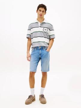 PANTALÓN VAQUERO CORTO RONNIE SLIM FIT BJ8131 DENIN MEDIUM