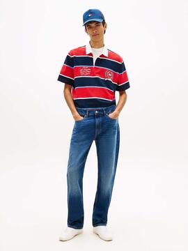 PANTALÓN VAQUERO RYAN SLIM STRAIGHT BJ8155 DENIM DARK