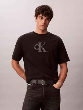 CAMISETA ELEVATED NONOGRAM RELAXED FIT BLACK