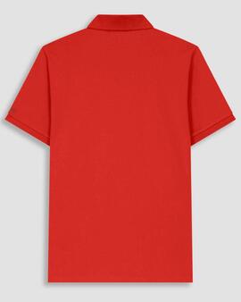 POLO JERSEY KNIT POPPY RED