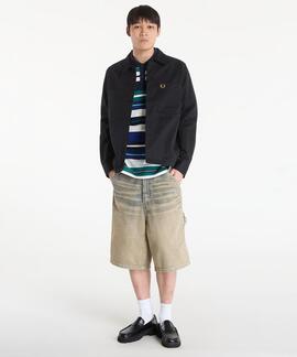 SOBRECAMISA TWILL OVERSHIRT BLACK