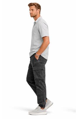 PANTALÓN BOLSO CARGO BOB GYM PKS W 3929 PHANTOM D.