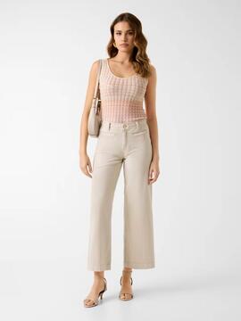 PANTALÓN VAQUERO ZOYA CROP LEG BRAIDE LOVERS BEACH